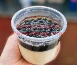 Cốc đựng tàu hũ trân châu đường đen