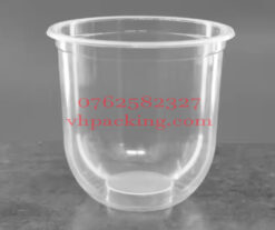 Cốc nhựa đựng tàu hũ
