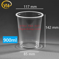 Ly Nhựa PP117 - 900ml