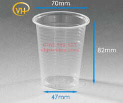 Ly Nhựa PP 70 - 180ml (Sọc)