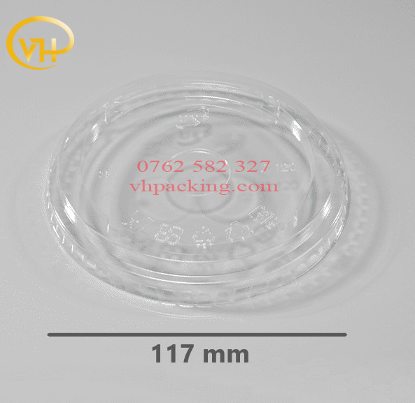 Nắp Nhựa Phẳng PET 117