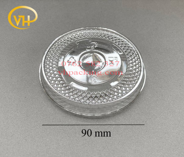 Nắp Nhựa Phẳng Pet 90