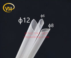 Ống Hút - ɸ6, ɸ8, ɸ12 Trong / Đen Không Bọc Màng