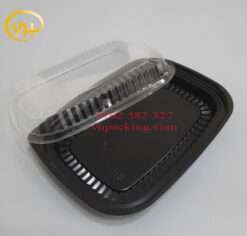 Khay nhựa đế đen HT-203