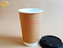 Ly Giấy 2 Lớp 16oz - 470ml; Ly Giấy Đựng Cafe