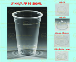 LY NHỰA PP 95-500ml